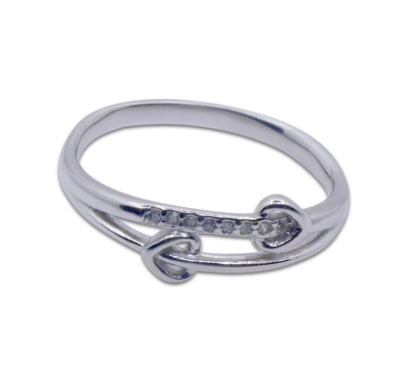 Lenora Hearts Silver 925 Ring