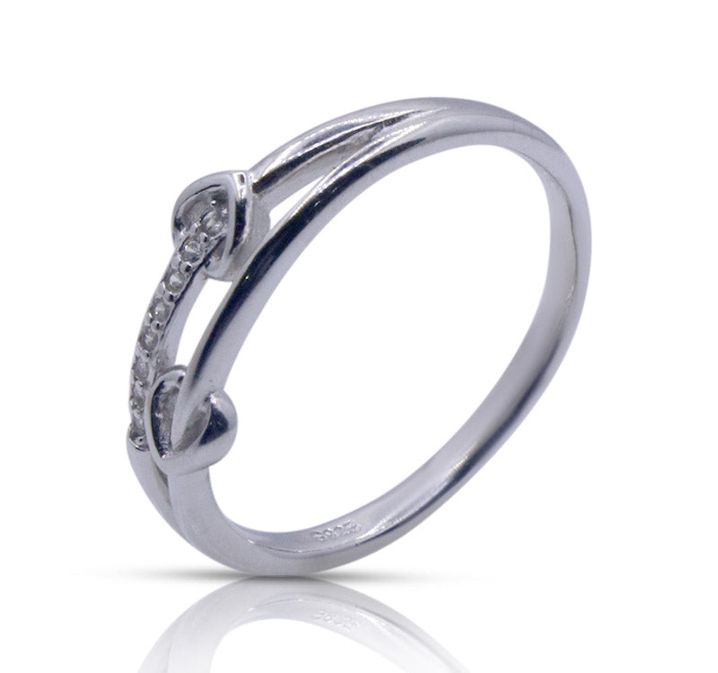 Lenora Hearts Silver 925 Ring