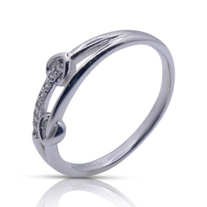 Lenora Hearts Silver 925 Ring