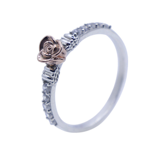 Eternal Rose Silver 925 Ring