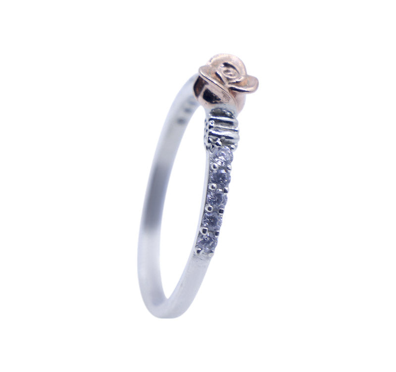 Eternal Rose Silver 925 Ring