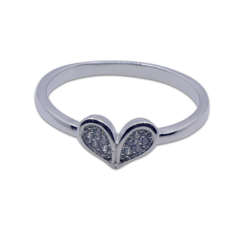 Noelle Heart Silver 925 Ring