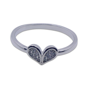 Noelle Heart Silver 925 Ring