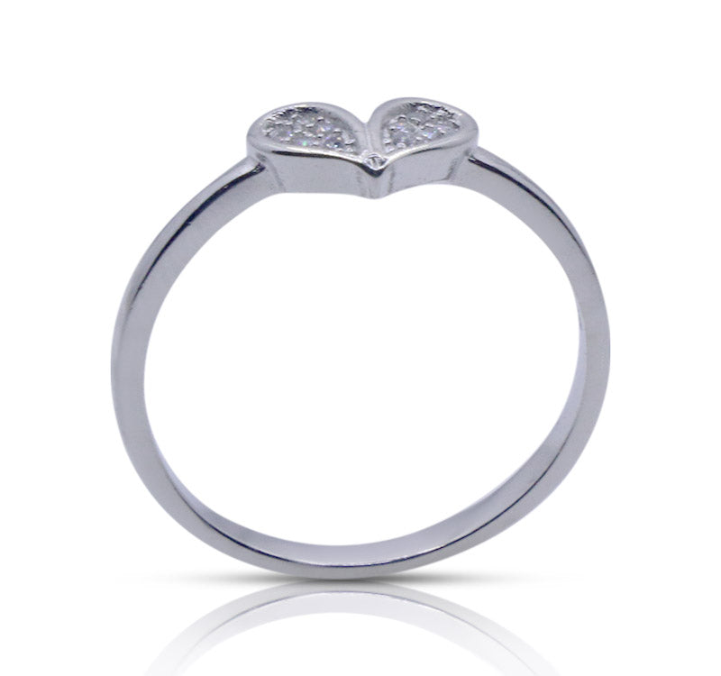 Noelle Heart Silver 925 Ring