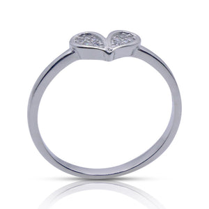 Noelle Heart Silver 925 Ring