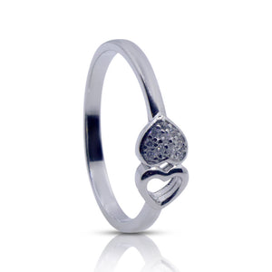 Ginny Hearts Silver 925 Ring