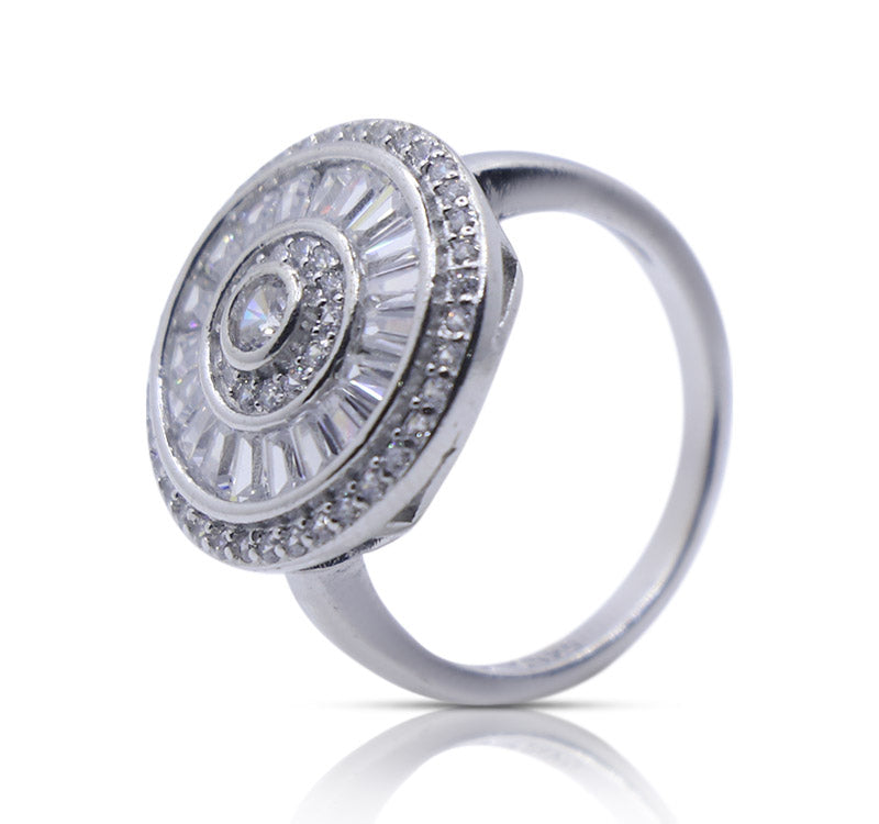 Ellora Silver 925 Cocktail Ring