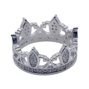 Crown Silver 925 Ring