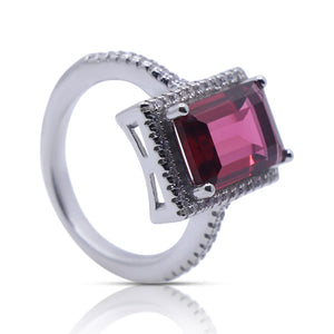 Talia Pink Silver 925 Ring