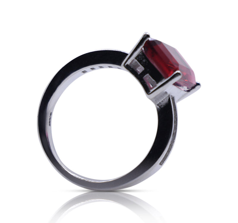 Daphne Pink Silver 925 Ring