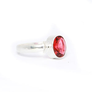 Viaan Ruby Silver 925 Ring