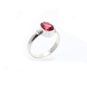 Viaan Ruby Silver 925 Ring