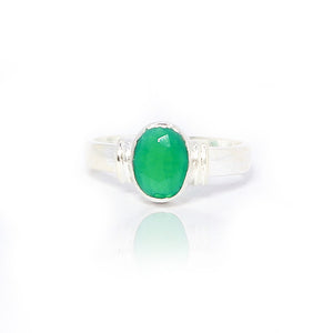 Ashwath Emerald Silver 925 Ring