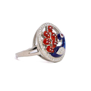 Maurice Peacock Silver 925 Ring