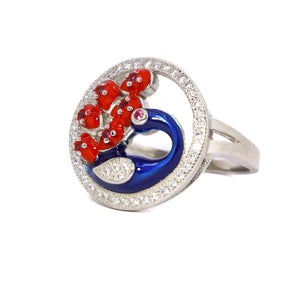 Maurice Peacock Silver 925 Ring