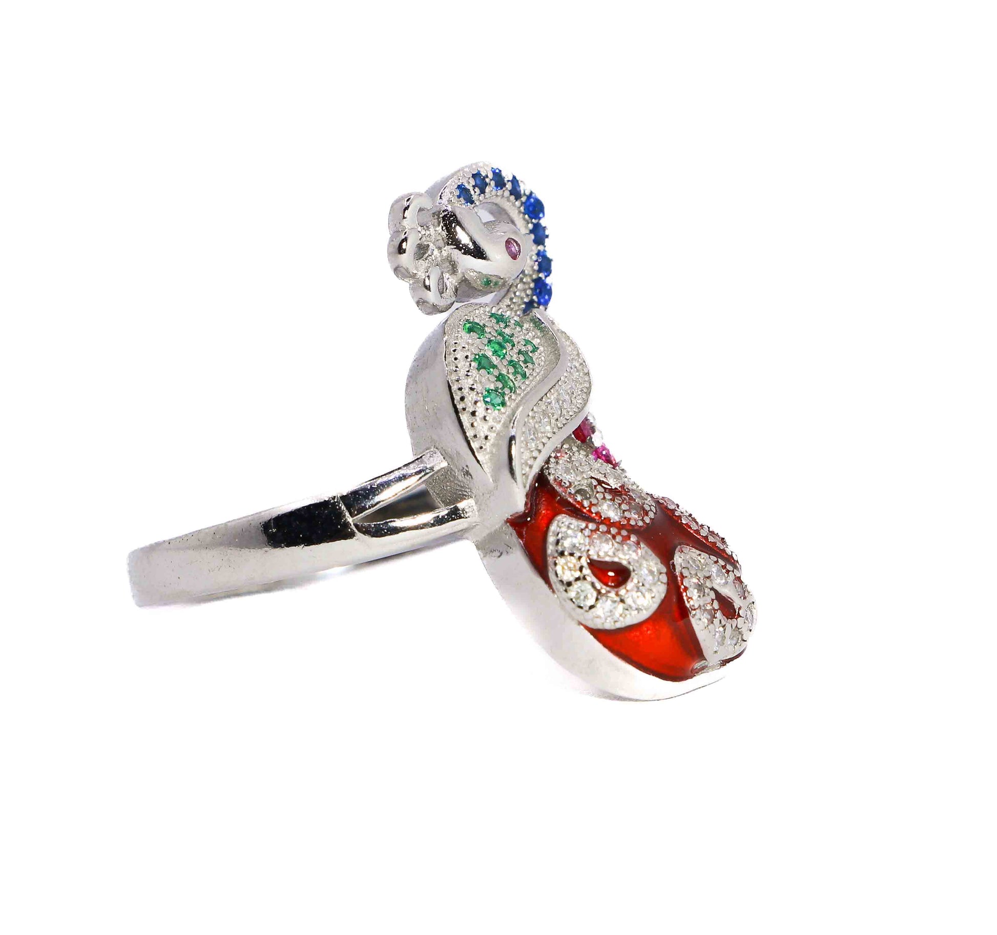 Colorful Pihu Silver 925 Ring