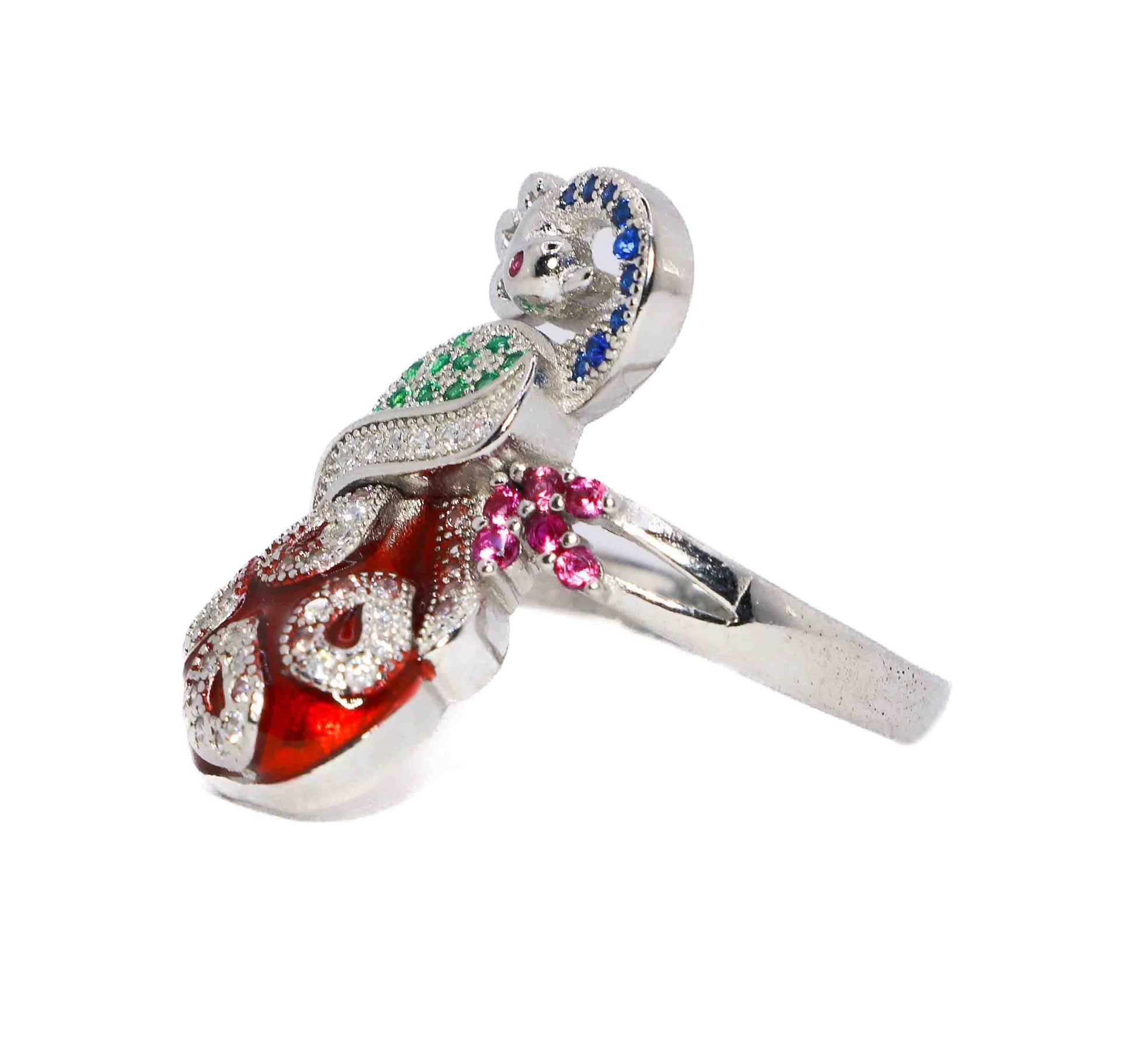 Colorful Pihu Silver 925 Ring