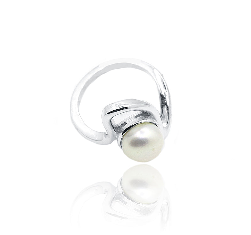 Dhruvika Pearl Silver 925 Ring