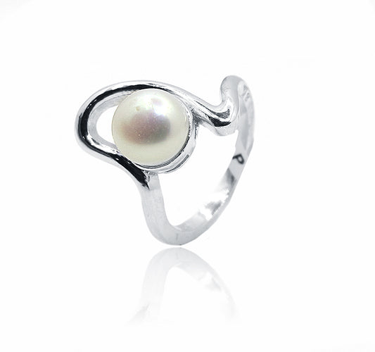 Dhruvika Pearl Silver 925 Ring