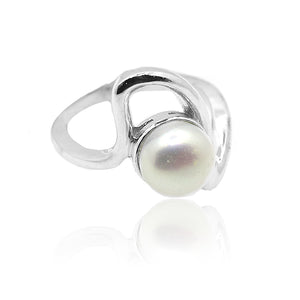 Dhruvika Pearl Silver 925 Ring