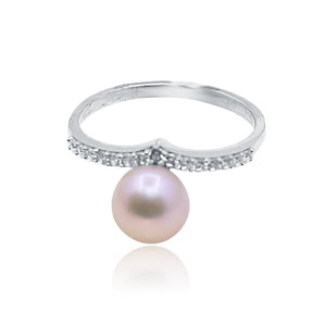 Shreyanvi Pearl Silver 925 Ring