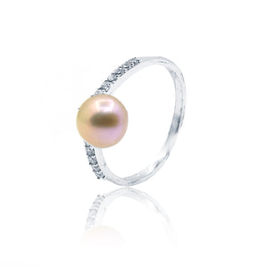 Shreyanvi Pearl Silver 925 Ring