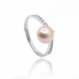 Shreyanvi Pearl Silver 925 Ring