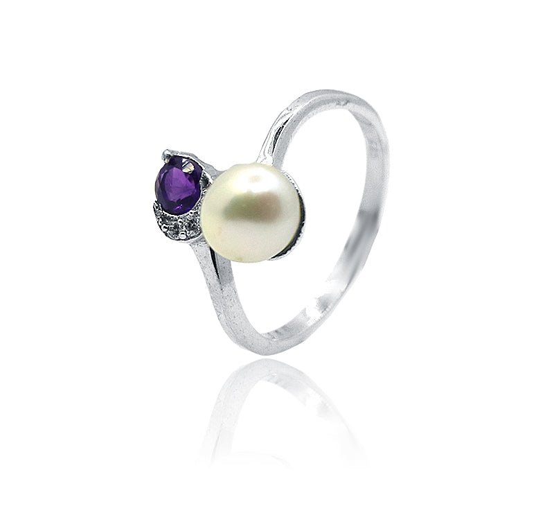 Aarvi Pearl Silver 925 Ring