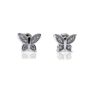 Butterflies Silver 925 Studs