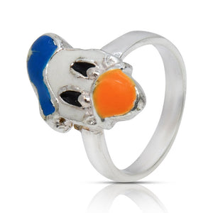 Baby Ring Silver Donald Duck Designe Kid