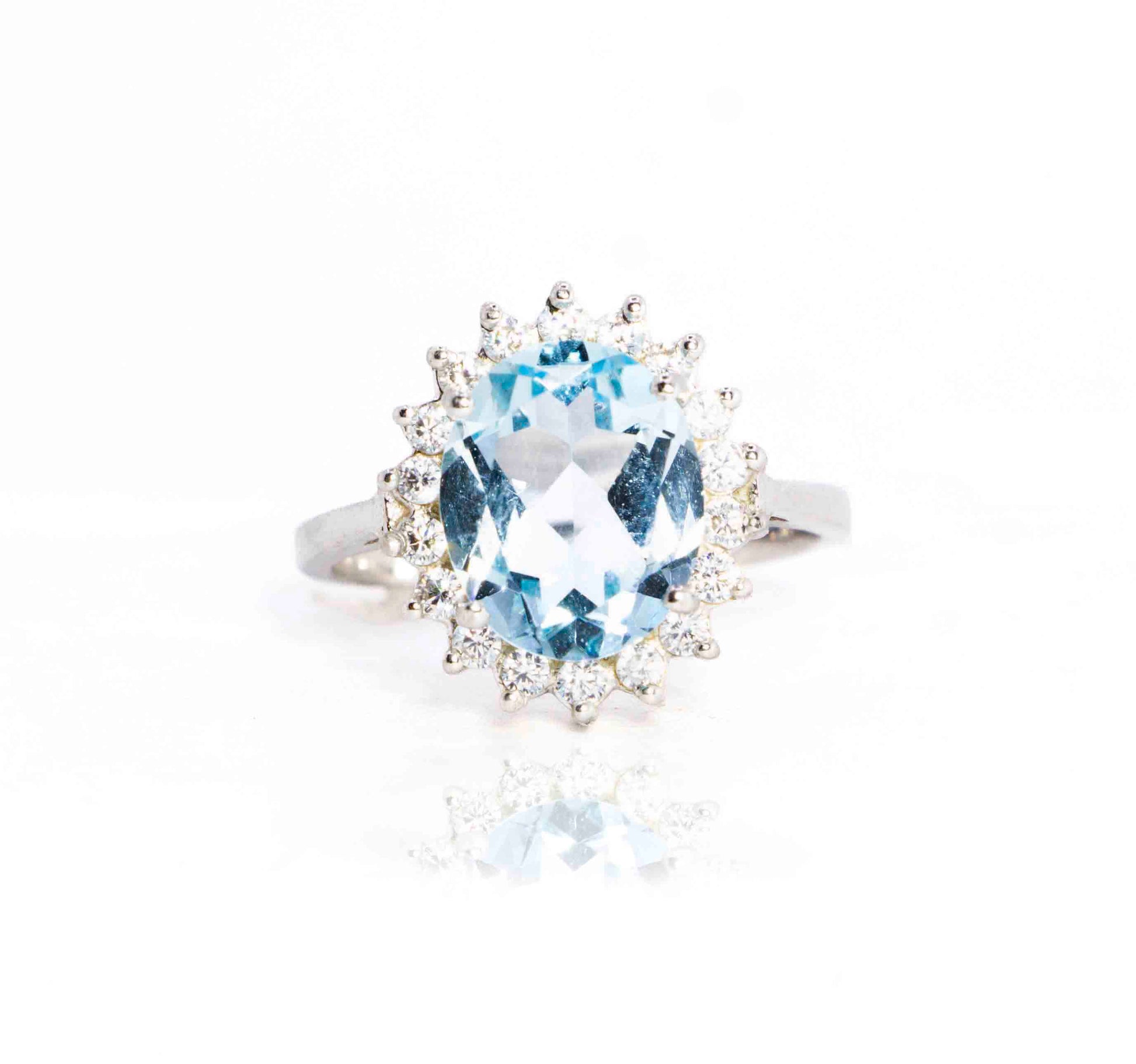 Blue Lagoon Silver 925 Ring