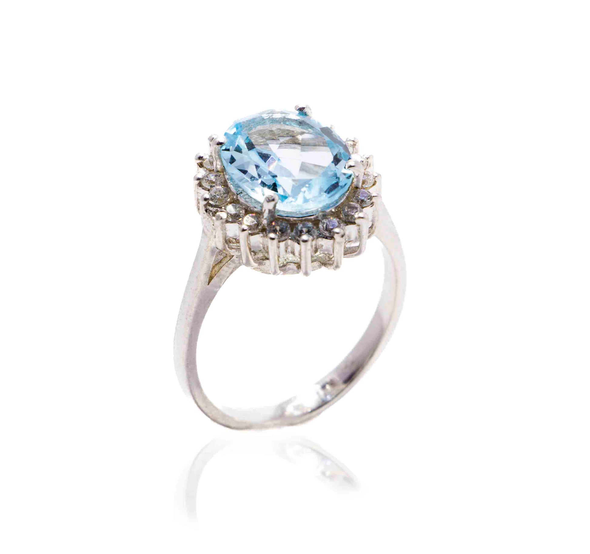 Blue Lagoon Silver 925 Ring