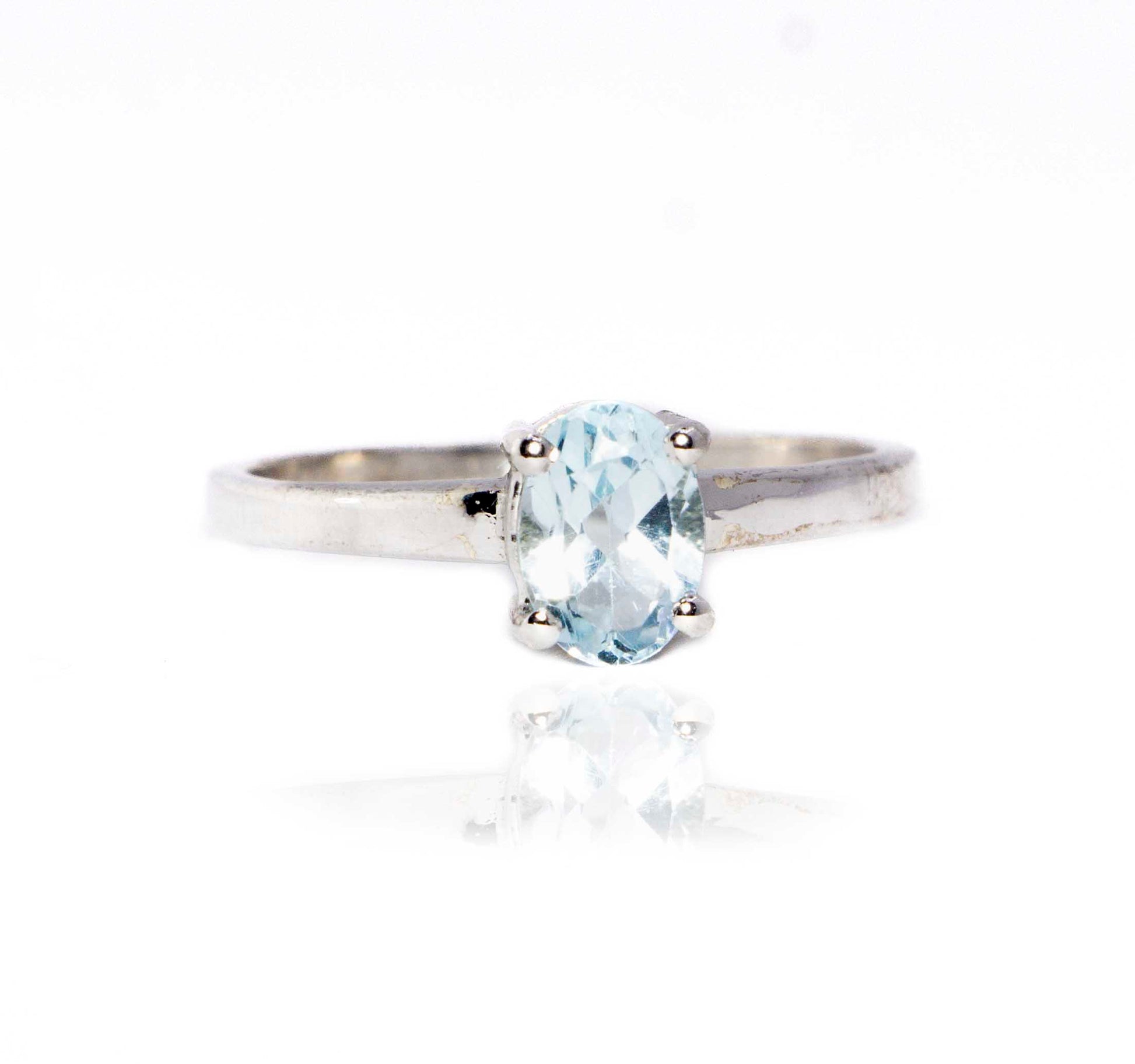 Zanya Blue Silver 925 Ring.