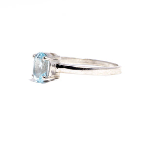 Zanya Blue Silver 925 Ring.