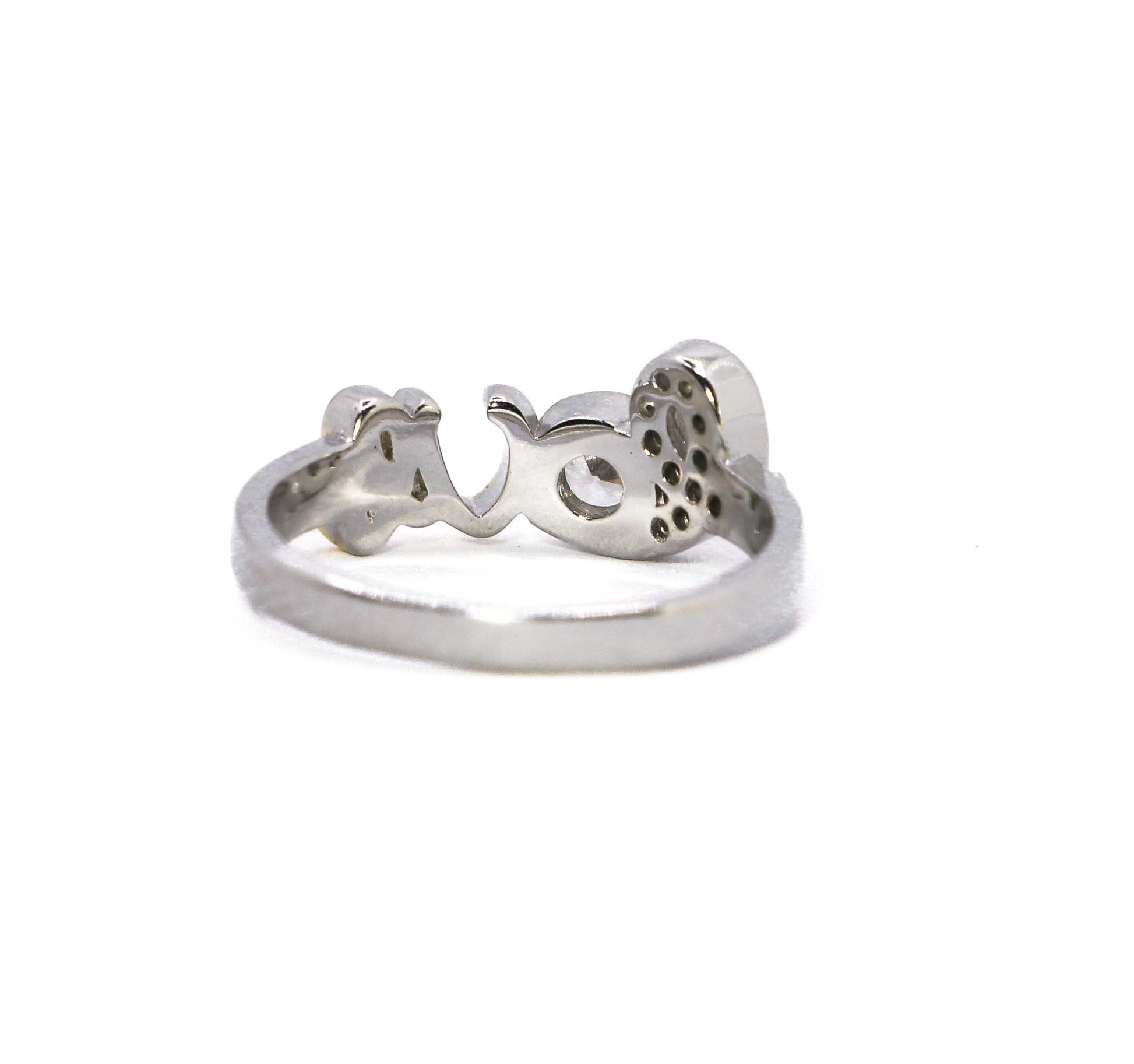 Golden Love Silver 925 Ring