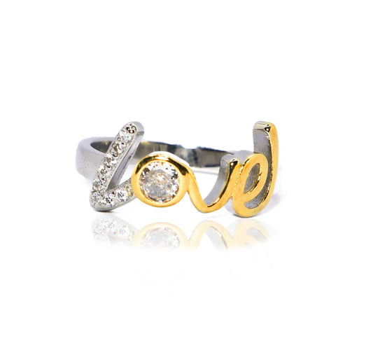 Love Stone Silver 925 Ring