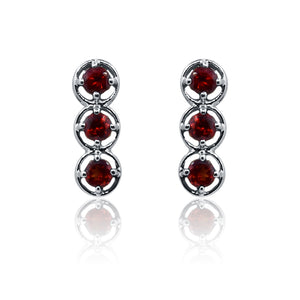 Saffron Silver 925 Earrings