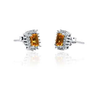 Josie Yellow Silver 925 Studs