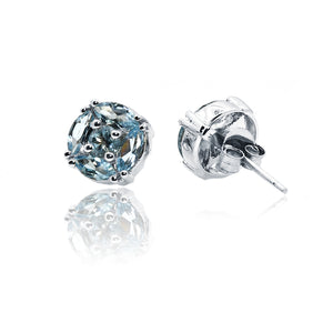 Naomi Blue Silver 925 Studs