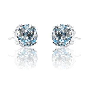 Naomi Blue Silver 925 Studs