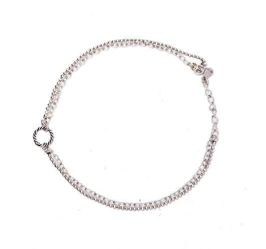 Sherry Silver 925 Chain Anklet