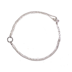 Sherry Silver 925 Chain Anklet