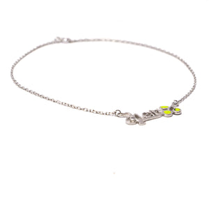 Cherry Chain Silver 925 Anklet