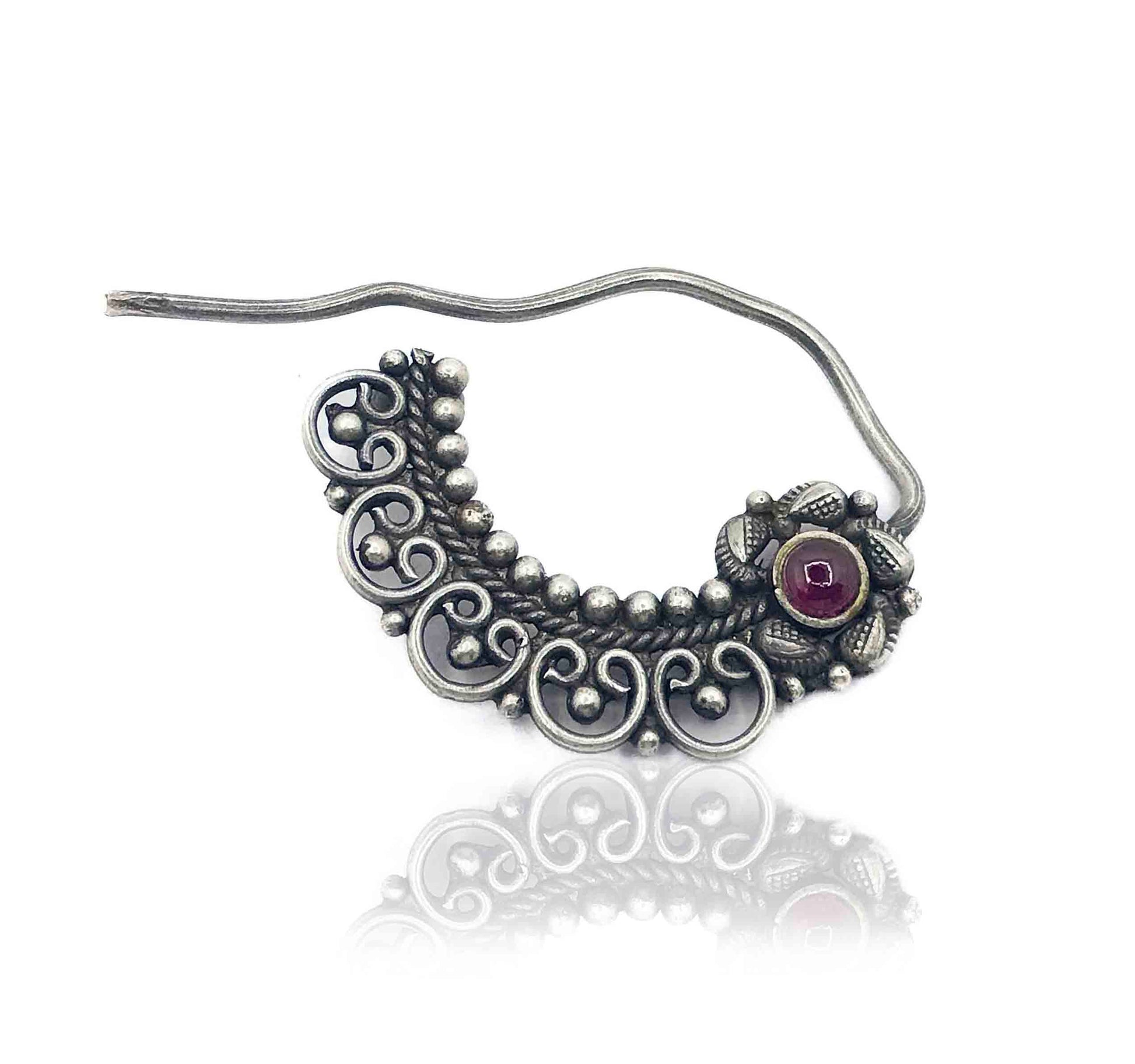 Godavari Silver 925 Nose Ring