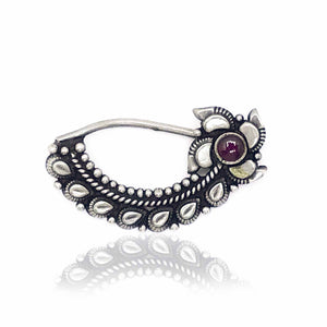 Alaknanda Silver 925 Nose Ring