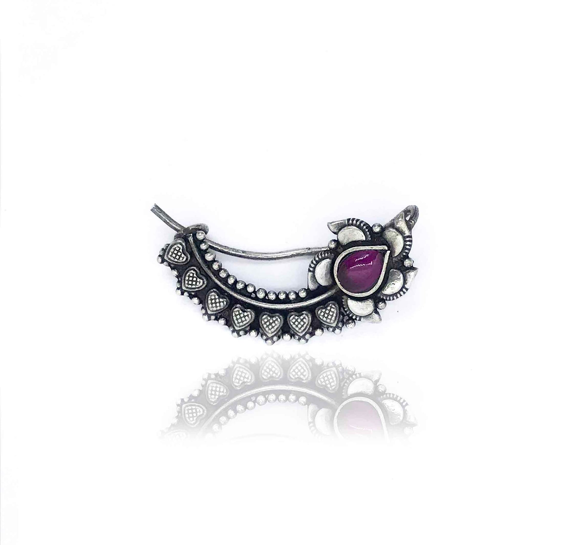 Bhagirati Silver 925 Nose Ring