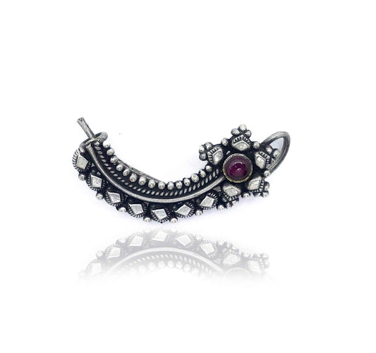 RavIna Silver 925 Nose Ring