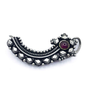 RavIna Silver 925 Nose Ring