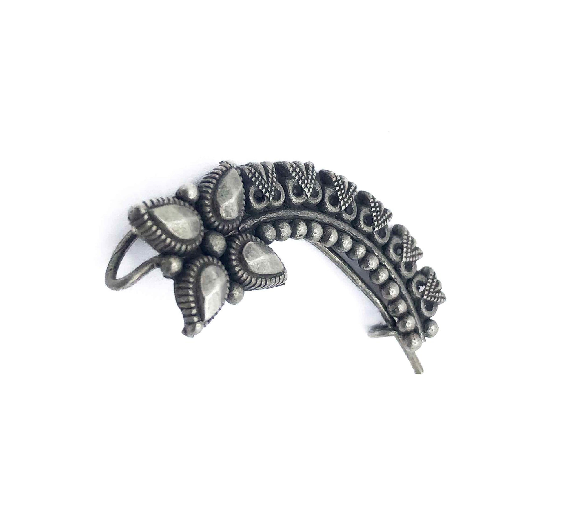 Meenakshi Silver 925 Nose Ring