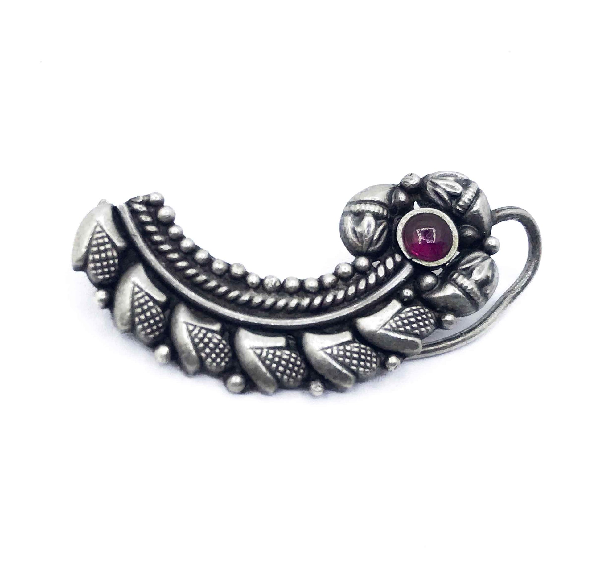 Kadambari Silver 925 Nose Ring